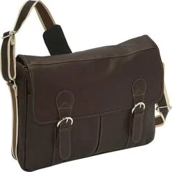 Piel Leather Classic Expandable Messenger Bag -Tumi Luggage Sales Piel Leather Classic Expandable Messenger Bag 8