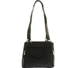 Piel Leather Double Compartment Shoulder Bag -Tumi Luggage Sales Piel Leather Double Compartment Shoulder Bag 7