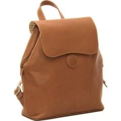 Piel Leather Flap-Over Button Backpack -Tumi Luggage Sales Piel Leather Flap Over Button Backpack 5