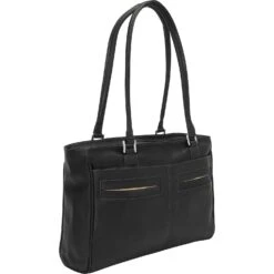Piel Leather Ladies Laptop Tote With Pockets -Tumi Luggage Sales Piel Leather Ladies Laptop Tote With Pockets 6