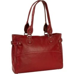Piel Leather Large Ladies Side Strap Tote -Tumi Luggage Sales Piel Leather Large Ladies Side Strap Tote 10