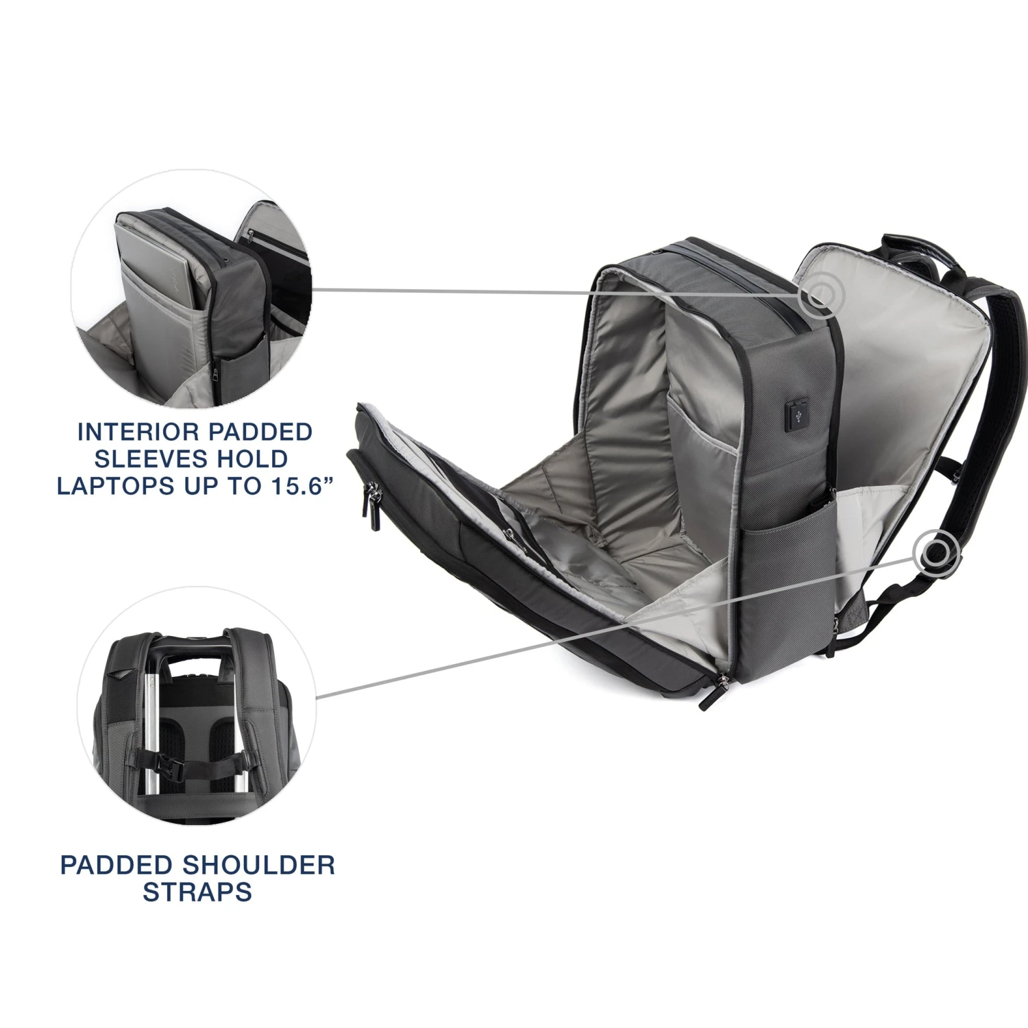 Travelpro Crew Executive Choice 3 Large Backpack 9 Travelpro Crew Executive Choice 3 Large Backpack - Image 9