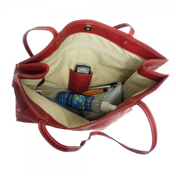 Piel Leather Carry-All Market Bag 5 Piel Leather Carry-All Market Bag - Image 5