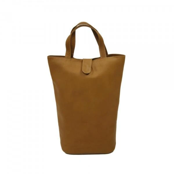 Piel Leather Double Wine Tote 5 Piel Leather Double Wine Tote - Image 5