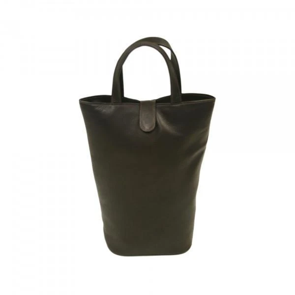 Piel Leather Double Wine Tote 6 Piel Leather Double Wine Tote - Image 6