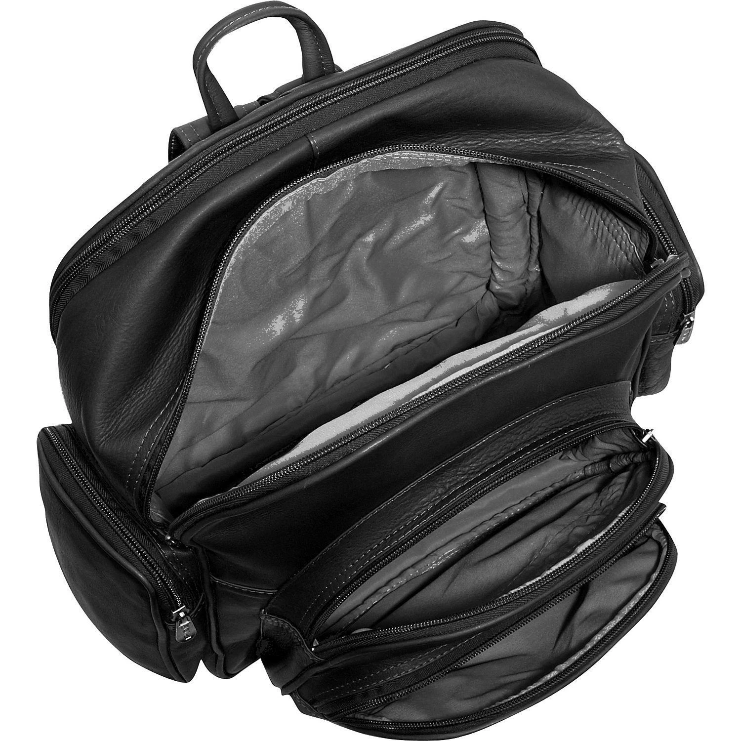 Piel Leather Expandable Backpack 2 Piel Leather Expandable Backpack - Image 2