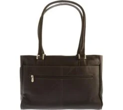 Piel Leather Ladies Laptop Tote With Pockets -Tumi Luggage Sales piel leather ladies laptop tote with pockets 3