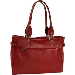 Piel Leather Large Ladies Side Strap Tote -Tumi Luggage Sales piel leather large ladies side strap tote 7