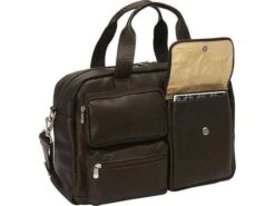 Piel Leather Multi-Pocket Carry-On Duffel -Tumi Luggage Sales piel leather multi pocket carry on duffel 3