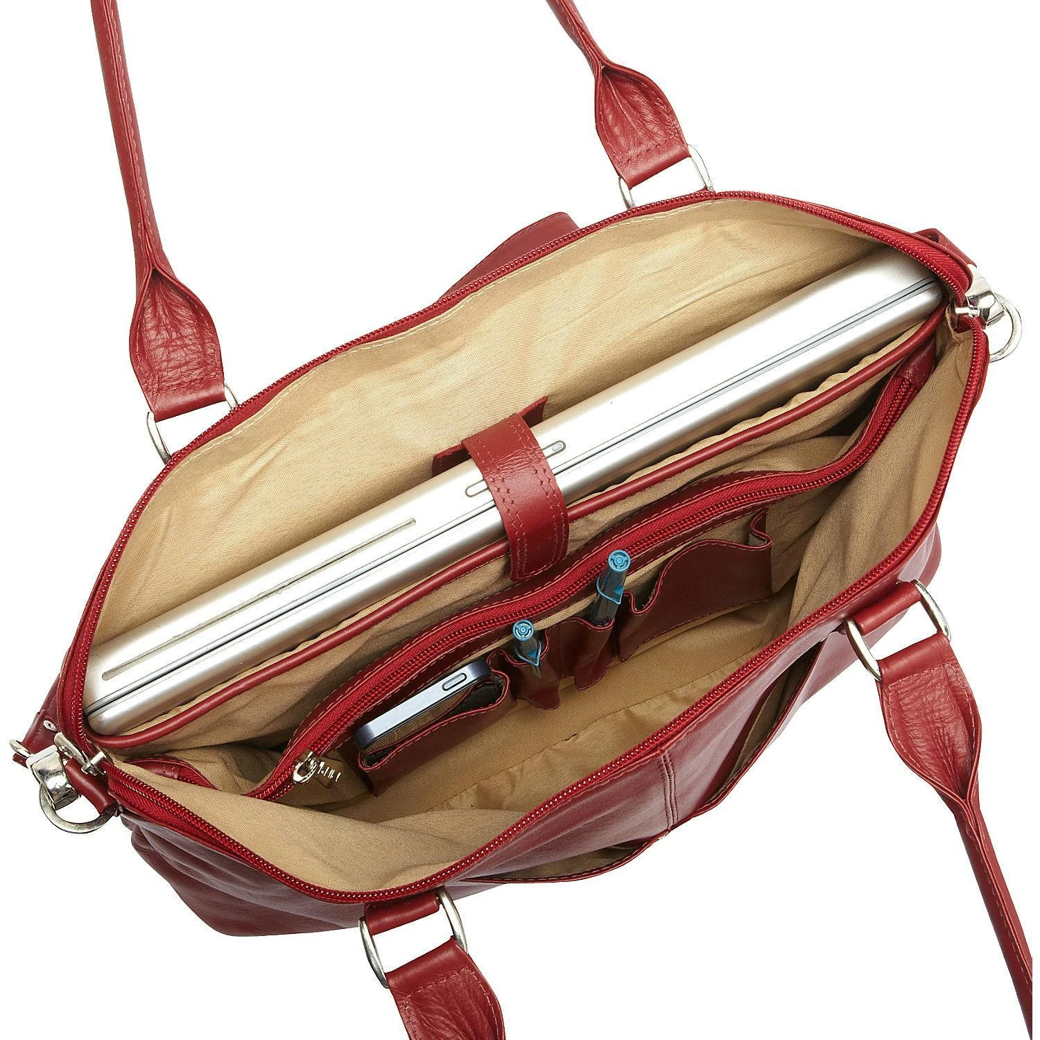 Piel Leather Slim Executive Computer Case 2 Piel Leather Slim Executive Computer Case - Image 2