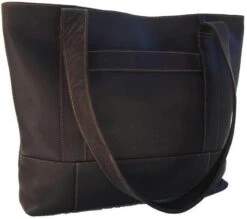 Piel Leather Top-Zip Tote -Tumi Luggage Sales piel leather top zip tote 3